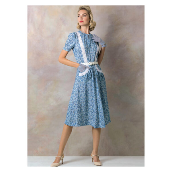 Vogue Schnittmuster V9294 - Kleid - Vintage - im Stil der 30er Jahre – Bild 6