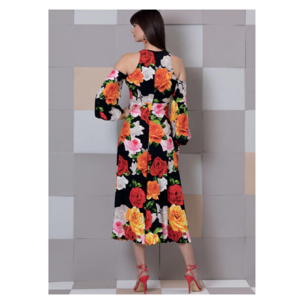 Vogue Schnittmuster V9296 - Kleid - langes Kleid - A Linie – Bild 6
