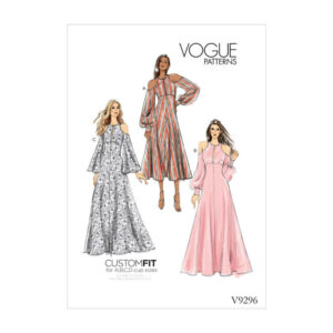 Vogue Schnittmuster V9296 - Kleid - langes Kleid - A Linie