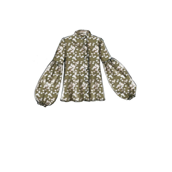 Vogue Schnittmuster V9299 - Bluse - langes Hemd - Tunika – Bild 5