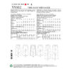 Vogue Schnittmuster V9302 - schlichte Hose - gerades Bein - Business – Bild 9