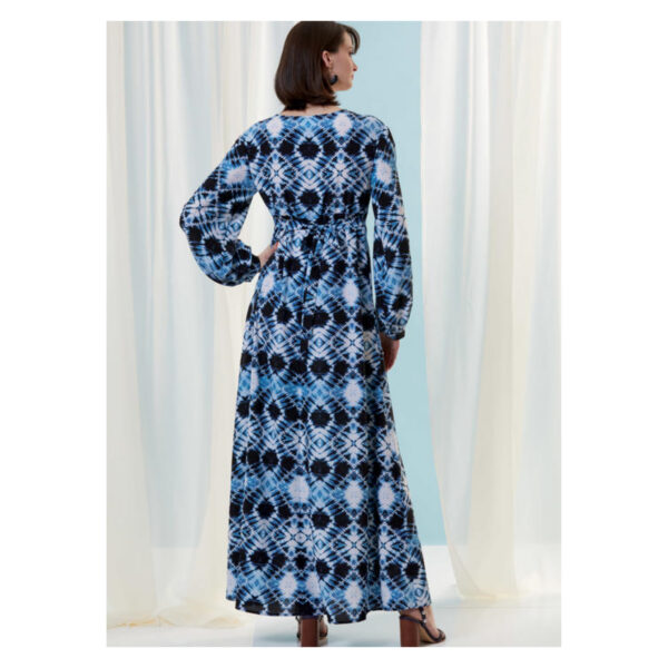 Vogue Schnittmuster V9311 - Kleid - V-Ausschnitt - Volant am Saum – Bild 6