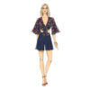 Vogue Schnittmuster V9319 - Kombination - Bluse - leichte Jacke - Hose – Bild 4