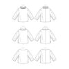 Vogue Schnittmuster V9330 - Shirt - Pullover - Rollkragen – Bild 9
