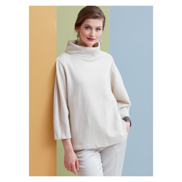 Vogue Schnittmuster V9330 - Shirt - Pullover - Rollkragen – Bild 2