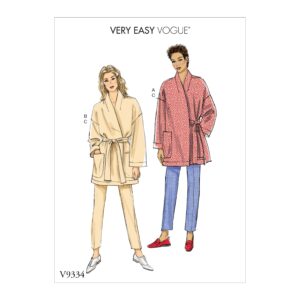 Vogue Schnittmuster V9334 - Jacke - Hose - legere und lässig