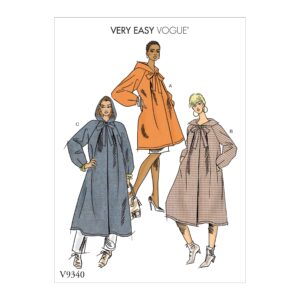 Vogue Schnittmuster V9340 - Jacke - Mantel - weiter Schnitt