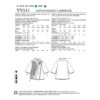 Vogue Schnittmuster V9341 - Jacke - diagonaler Verschluss – Bild 5
