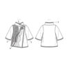 Vogue Schnittmuster V9341 - Jacke - diagonaler Verschluss – Bild 6