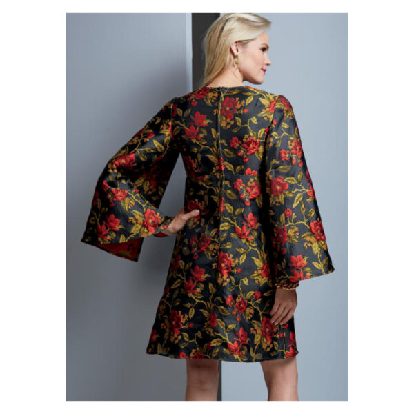 Vogue Schnittmuster V9344 - Kleid - kurzes Kleid mit angesetzter Taille – Bild 6