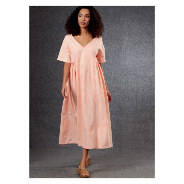 Vogue Schnittmuster V1799 - Kleid - üppige Weite, Relaxkleid – Bild 2
