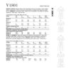Vogue Schnittmuster V1801 - Kleid - Sommerkleid - weiter Arm - 2 Längen – Bild 7