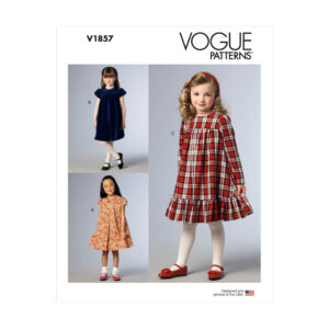 Vogue Schnittmuster V1857 - Kinderkleid - weit ausgestellt - Schwinger