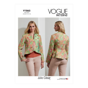 Vogue Schnittmuster V1865 - Jacke - Schösschenjacke - Schwinger