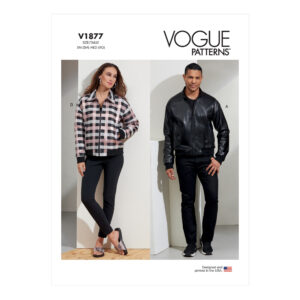 Vogue Schnittmuster V1877 - Jacke - sportlicher Blouson
