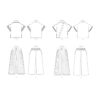 Vogue Schnittmuster V1868 - Hose - Hosenrock und Top – Bild 6
