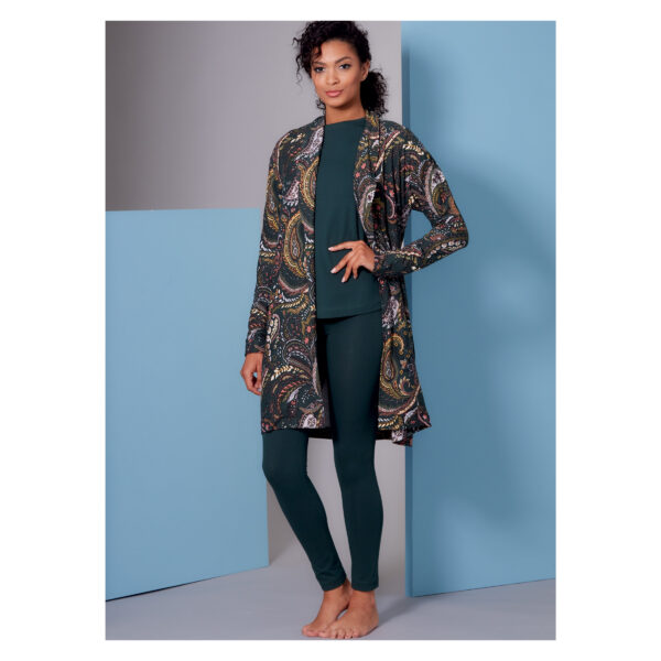 Vogue Schnittmuster V1852 - Kleid - Shirt mit Leggins - Jacke – Bild 2