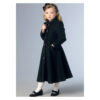 Vogue Schnittmuster V1856 - Kindermantel - Jacke - Doppelreiher – Bild 2