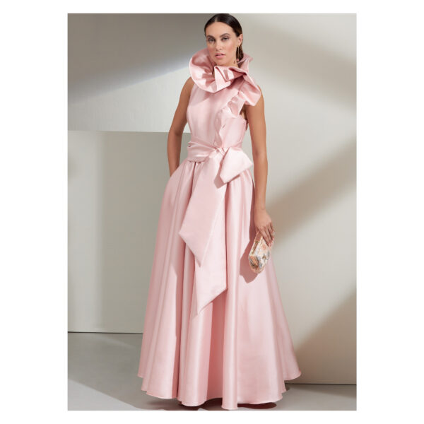 Vogue Schnittmuster V1861 - elegantes Kleid - Abendkleid mit großer Schleife – Bild 2