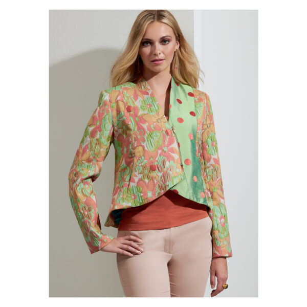 Vogue Schnittmuster V1865 - Jacke - Schösschenjacke - Schwinger – Bild 2