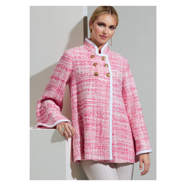 Vogue Schnittmuster V1866 - Jacke - Mantel - Schwinger – Bild 2