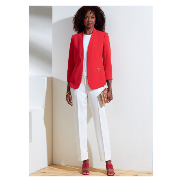 Vogue Schnittmuster V1867 - Hosenanzug - Blazer - schmale Hose – Bild 2