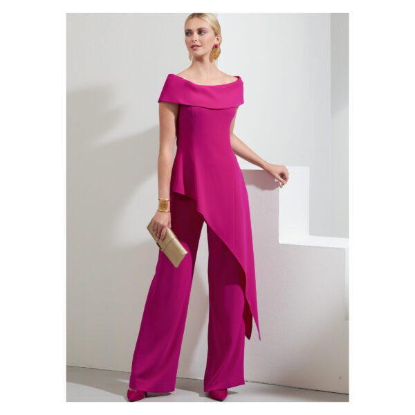 Vogue Schnittmuster V1869 - Hose mit ausgefallenem Oberteil – Bild 2
