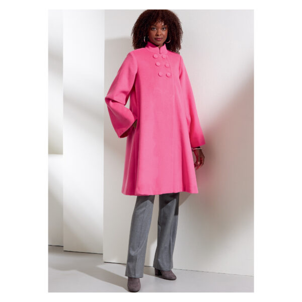 Vogue Schnittmuster V1866 - Jacke - Mantel - Schwinger – Bild 3