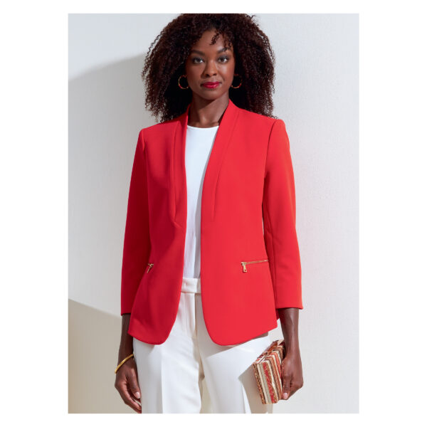 Vogue Schnittmuster V1867 - Hosenanzug - Blazer - schmale Hose – Bild 3