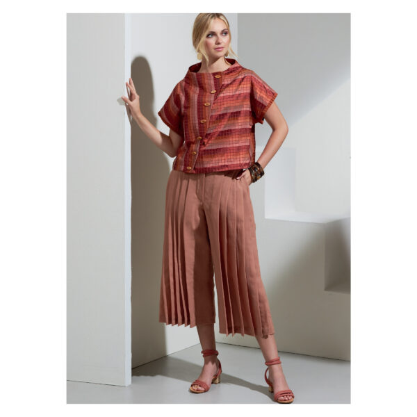 Vogue Schnittmuster V1868 - Hose - Hosenrock und Top – Bild 3