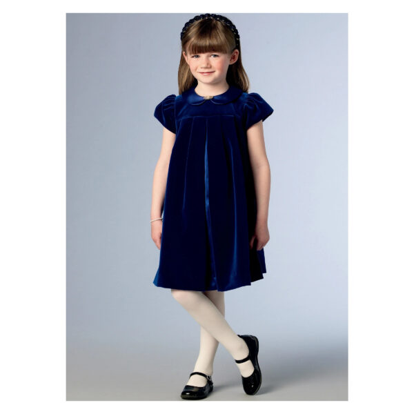 Vogue Schnittmuster V1857 - Kinderkleid - weit ausgestellt - Schwinger – Bild 4
