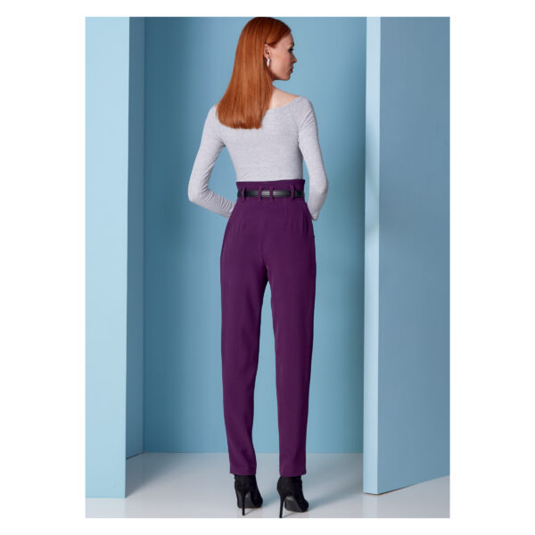Vogue Schnittmuster V1848 - schmale Hose mit hohem Bund – Bild 5