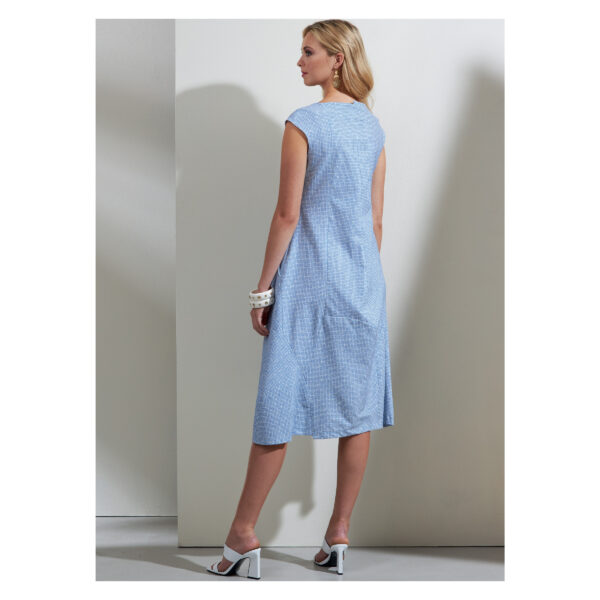 Vogue Schnittmuster V1860 - schlichtes Sommerkleid - Shirt – Bild 5