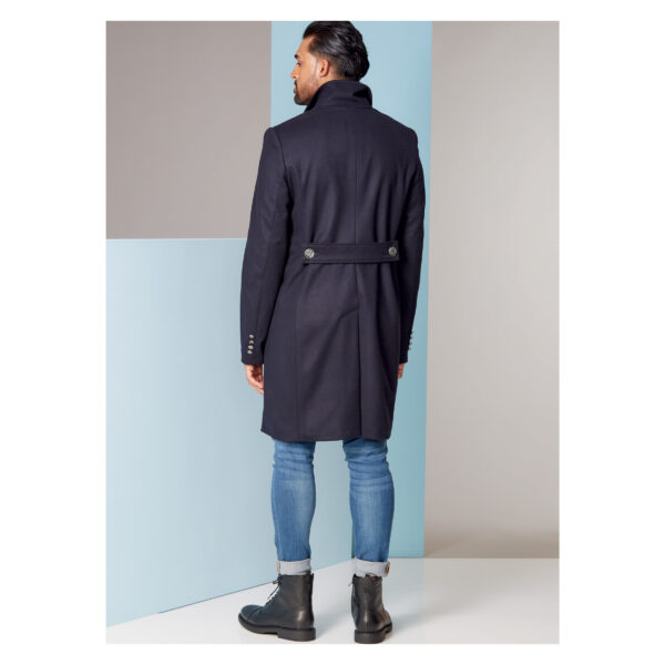 Vogue Schnittmuster V1853 - Herrenjacke - Doppelreiher - Kurzmantel – Bild 6