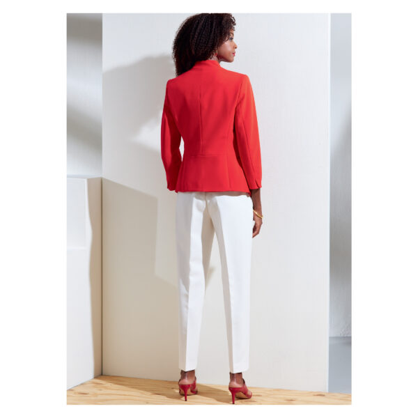 Vogue Schnittmuster V1867 - Hosenanzug - Blazer - schmale Hose – Bild 6