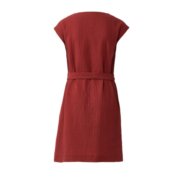 Burda Style Schnittmuster Nr. 6221 - Kleid - ärmellos - V-Ausschnitt mit Volant – Bild 4