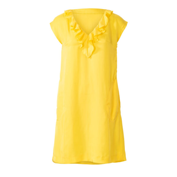 Burda Style Schnittmuster Nr. 6221 - Kleid - ärmellos - V-Ausschnitt mit Volant – Bild 6
