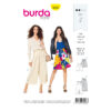 Burda Style Schnittmuster Nr. 6226 - Bermudas - Culotte Hose - Bundfalten