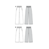 Burda Style Schnittmuster Nr. 6229 - Gummizughose mit Nahttaschen - weites Bein – Bild 9