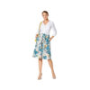 Burda Style Schnittmuster Nr. 6235 - Rock mit Passe - Hüftpassentaschen – Bild 5