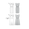 Burda Style Schnittmuster Nr. 6236 - Kleid mit Wickeleffekt - V-Ausschnitt – Bild 9
