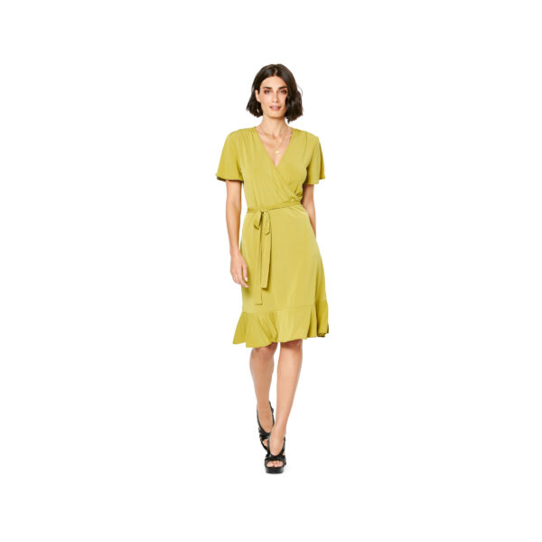 Burda Style Schnittmuster Nr. 6238 - Kleid - Wickelkleid - geraffte Schultern – Bild 5