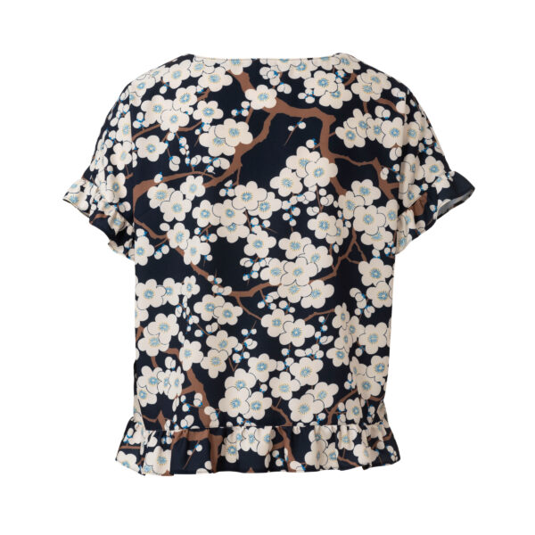 Burda Style Schnittmuster Nr. 6243 - Shirt - Ausschnitt rund - kastige Form - Rüschen – Bild 7