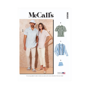 McCalls Schnittmuster M8263 - Bluse - Hemd - Unisex