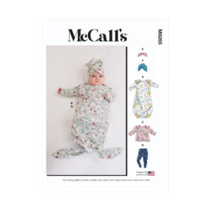 McCalls Schnittmuster M8265 - Babykombi - Oberteil und Hose - Schlafsack