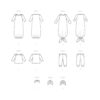 McCalls Schnittmuster M8265 - Babykombi - Oberteil und Hose - Schlafsack – Bild 9