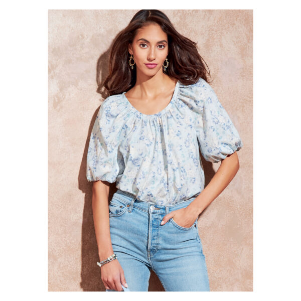McCalls Schnittmuster M8256 - Bluse - Carmenbluse - große Weite – Bild 2