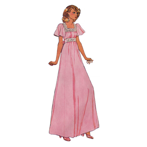 McCalls Schnittmuster M8258 - Kleid - Bluse mit Karee Ausschnitt – Bild 2