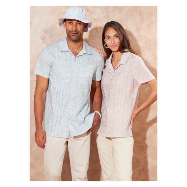McCalls Schnittmuster M8263 - Bluse - Hemd - Unisex – Bild 2