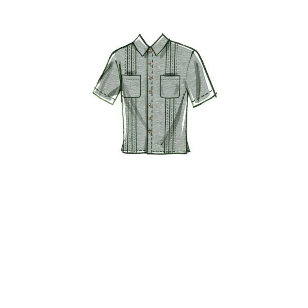 McCalls Schnittmuster M8263 - Bluse - Hemd - Unisex – Bild 7
